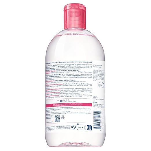 Bioderma - Sensibio - H2O Micellar Water - Makeup Remover Cleanser - Face Cleanser for Sensitive Skin