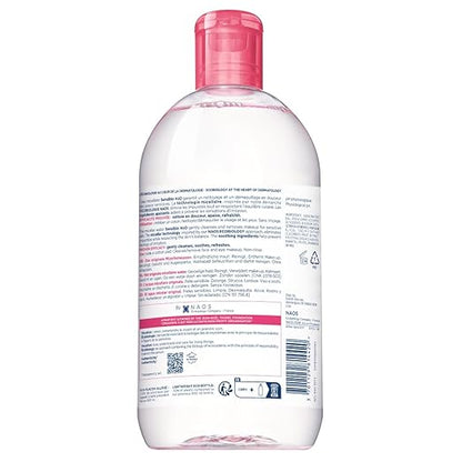 Bioderma - Sensibio - H2O Micellar Water - Makeup Remover Cleanser - Face Cleanser for Sensitive Skin