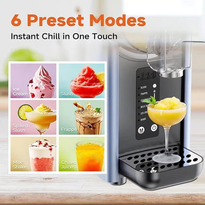 Lifecreek Ice-Free Smoothie Slushie Maker Smooth Beverage Slushy Machine LC-2502A, 120v-60hZ, 220W