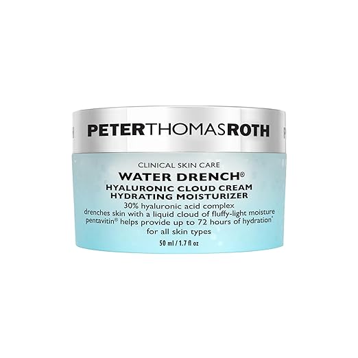 Peter Thomas Roth | Water DrenchÂ® Hyaluronic Cloud Cream | Hydrating Moisturizer for Face, Up to 72 Hours of Hydration for More Youthful-Looking Skin, Fragrance Free
