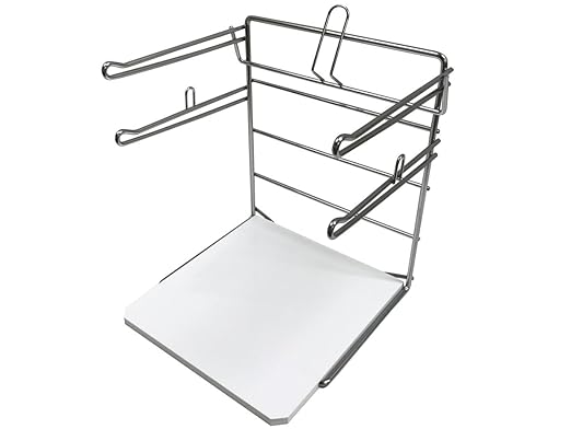 T-Shirt Bag Rack with Heavy-Duty Polyethylene Base (Set of 2)