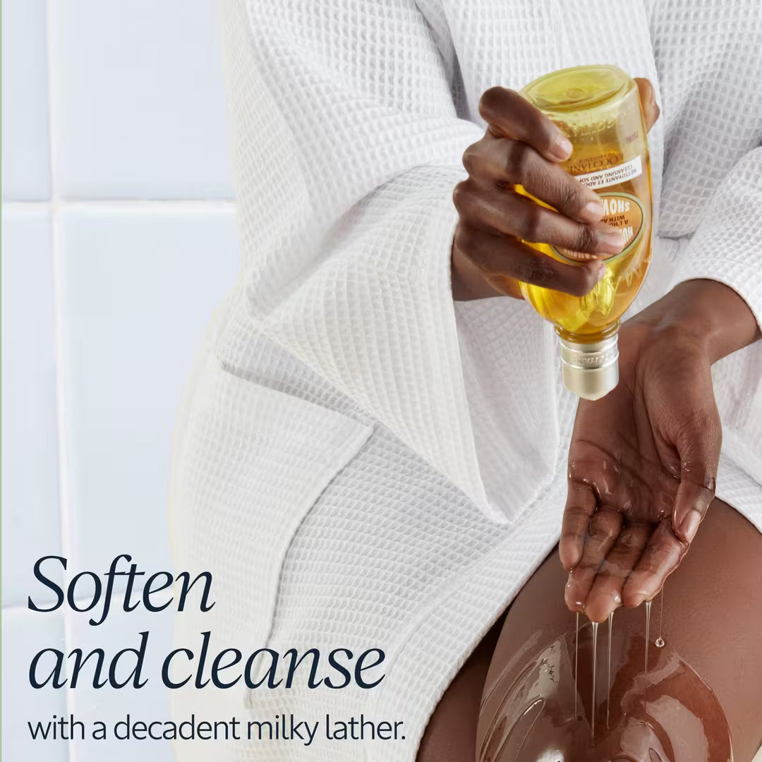 Almond Cleansing and Softening Shower Oil . 8.4oz