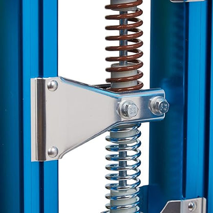 Painting Drywall Stilts,Adjustable Aluminum Tool Stilt for Plastering,18" - 30" Sheetrock Stilts,Professional Drywall Stilts, Blue