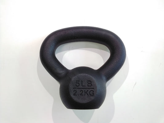 Kettlebell: Cast Iron 5-Pound