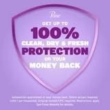 Poise Incontinence Pads  Postpartum Overnight Incontinence Pads, 8 Drop Extra Coverage, 36 Count