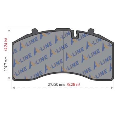 BRAKE PAD SET A-Line ALP1369KZ3