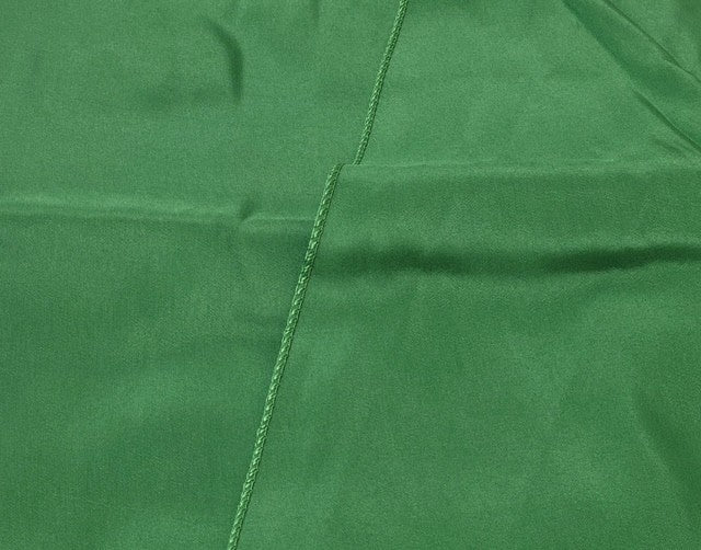 120-Inch Round Polyester Tablecloth, Emerald Green