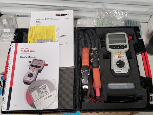 Megger MOM2 240A Handheld Micro-ohmmeter BD-59070