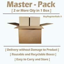 (2 Rolls) 2 14 x 150 ft, White, adding machine tape Paper Rolls, Premium One Ply Cash RegisterAdding MachineCalculator Roll Printing Calculator 10 key adding machine tape for El-1750 1801 P23