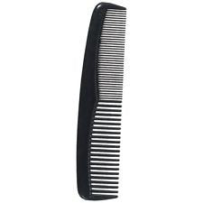 Marvy Hair Comb - Fine & Coarse Teeth - Black - Unisex - All Ages & Hair Types