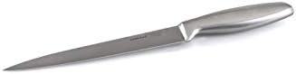 Berghoff Geminis Hand-sharpened Carving Knife 8" Silver Hollow Handle Seamless Construction Lightweight Sharp & Well Balanced Satin finish