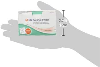 BD Alcohol Prep Swabs - 100 Swabs