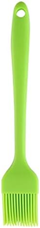 8 inch Silicone BBQ Oil Brush Bakeware Barbecue Pastry Bread Oil Cream Utensil (Green)