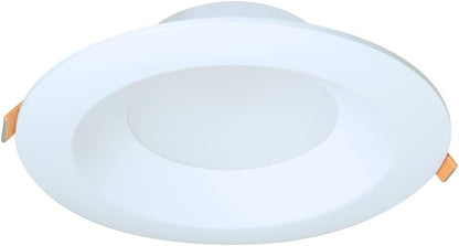 HALO Quicklink 6-Inch Canless LED Downlight Selectable 2700K, 3000K, 3500K, 4000K, 5000K CCT – White, (Driver Not Included)