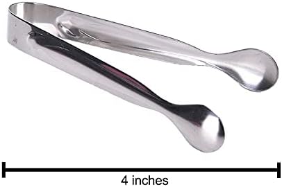 Cuisinox Stainless Steel Sugar Cube Tongs, 4.3"