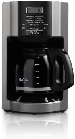 Mr. Coffee 12-Cup Coffee Maker Rapid Brew System Programmable Coffee Maker