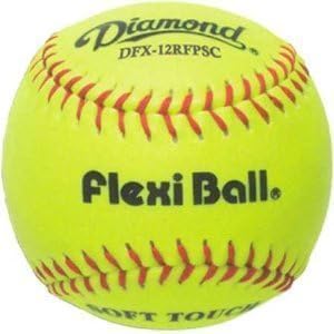 Diamond Sports DFX-only 1 RFPSC Flexiball 12 Inch Practice Softball (Only 1 PC)