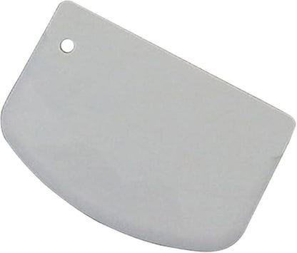 Safe Plastic Dough Cutter Bowl Scraper Plastic Pastry Scrapers Cake Heat- Resistance Dish Scrapers Kitchen Pizza Dough Scraper Plastic, Green