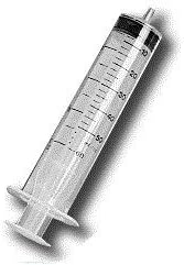 60 ml (2 oz) Syringe, Disposable Syringes Sterile Single Pack, 50 ml extends to 60 ml Medical Grade Luer Slip Tip Syringe (Single Pack)