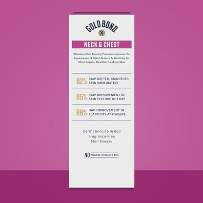 Gold Bond Age Renew Neck & Chest Firming Age Renew Cream, 2 oz., Clinically Tested Skin Firming Cream