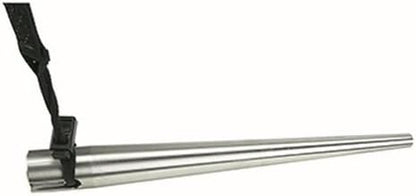 Klein Tools 3259TTS Broad-Head Bull Pin, Made in USA, Made of Forged, Heat-Treaded Steel With Black Finish and Tether Hole, 1-516-Inch