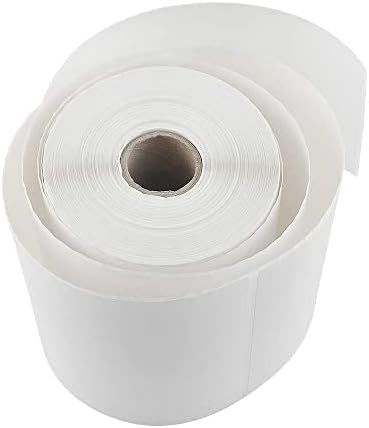 L LIKED 4"x 6" Direct Thermal Labels White Perforated Shipping Labels, 250 Labels per Roll, 10 Rolls