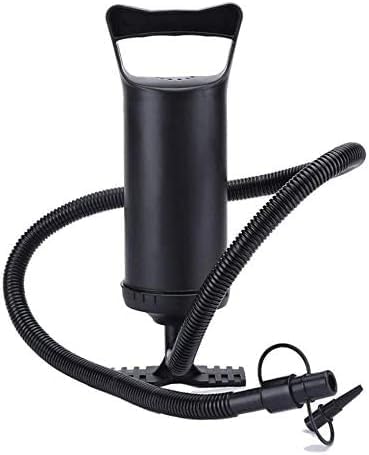 Air Hammer Inflation Pump  Heavy Duty Large Capacity Portable Manual Rapid Air Pump with Universal Adaptors 3 Nozzle for Outdoor, Swimming Ring, Mattress, Pool Floats, Inflatable Toys