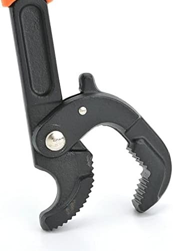Universal Adjustable Wrench Quick Snap and Grip Spanner Pipe Wrenches Multi-function for Opening Filter Length 14 Inch