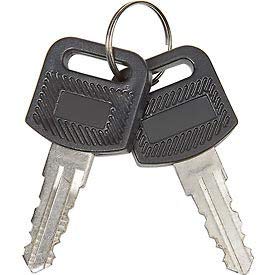 Set of 2 Replacement Keys for Charging CabinetsCarts 985748