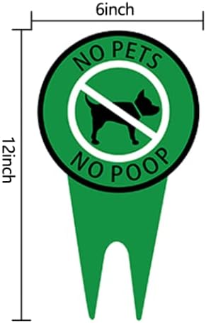 Please Be Respectful Dog Sign - No Dog Pee Signs for Yard - Stop Dogs from Pooping or Peeing On Your Lawn Yard Sign