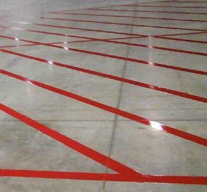 LiteMark Smooth Floor Marking Tape, EC-700 Heavy Duty Thick, Easy to Keep Clean, Warehouse, Yellow (4 Inches by 108 Feet)