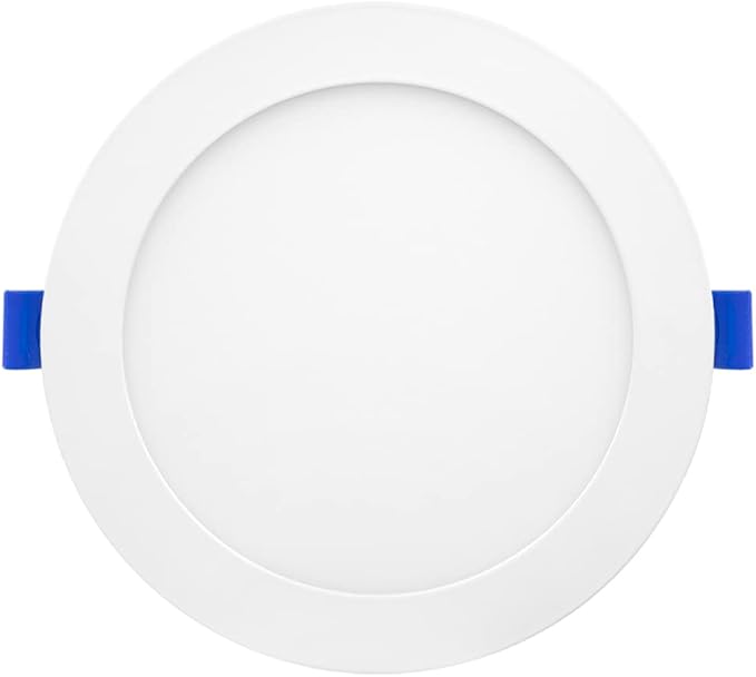 Maxxima 6 in. 5 CCT Ultra-Thin Recessed LED Downlight 1050 Lumens, Color Selectable 2700K-5000K (2700K3000K3500K4000K5000K), Canless, IC Rated, Slim, Dimmable, Junction Box Included