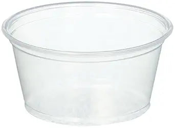 Solo Plastic 2. 0 oz Clear Portion Container for Food, Beverages, Crafts (Pack of 250)