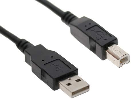 4ft. Black USB 2.0 A to B Device Cable