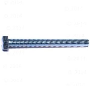 014973244538 Full Thread Hex Tap Bolts, 12-13 x 5, Piece-25