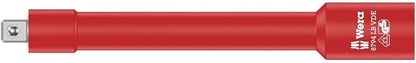 Wera 05004965001 8794 LB VDE Zyklop extension, insulated, long, 3/8", 3/8" x 166 mm