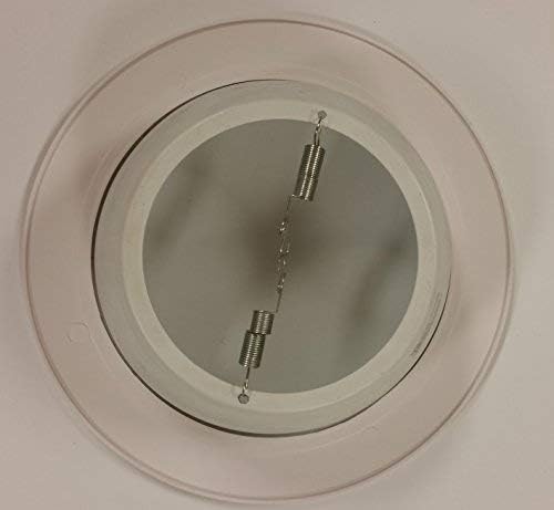 5 Pack-White Light Trim Ring Recessed Can 6" Inch Over Size Oversized Lighting Fixture