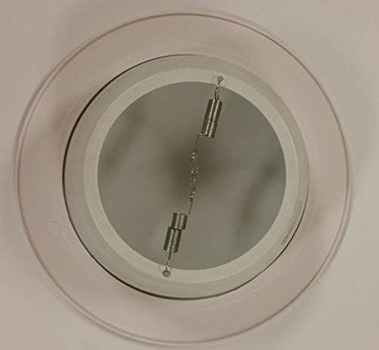 5 Pack-White Light Trim Ring Recessed Can 6" Inch Over Size Oversized Lighting Fixture