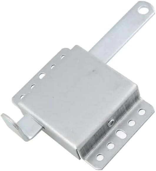 Clopay Garage Door Side Lock Inside Deadlock for Most Garage Door Galvanized Steel -1pack, Silver