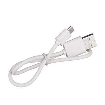 Davitu Cables, Adapters & Sockets - 1Pc Universal 30 cm Micro USB PC Power Charge Cable for Mobile Cell Phone White Color usb charger Data Cable - (Color Name: White