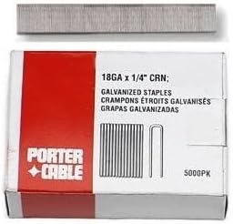 Porter Cable PNS18150 1-12" 18 Gauge Narrow 14" Crown Staples 5000 per Box