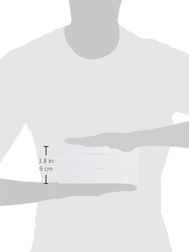Basics Ruled Lined Index Note Cards, 500 Count, 5 Pack of 100, White, 5 in x 8 in