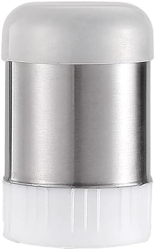 Silver Sugar Shakers Spice Salt Pepper Organizer Container Dust-proof Stainless Steel Salt and Pepper Mill Sets