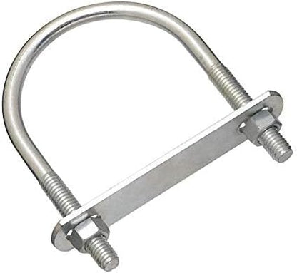 National Hardware N222-217 U Bolt, 652, 652-38"x3 x4-12, Zinc Plated
