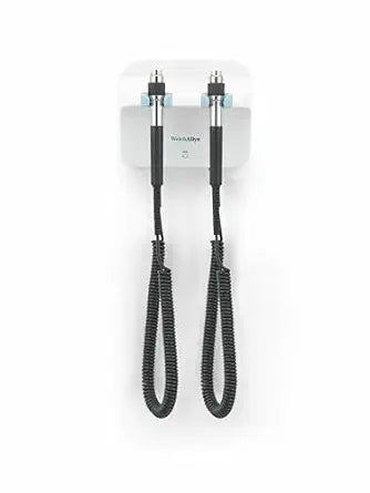 Welch Allyn 77510 Green Series 777 Wall Diagnostic System including KleenSpec Disposable Specula Dispenser, Instrument Heads Not Included