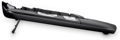 Logitech K350 Keyboard - Wireless Connectivity - RF - Black - USB Interface