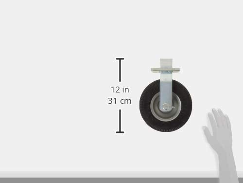 Marathon 8" Rigid Caster with Flat Free Tire