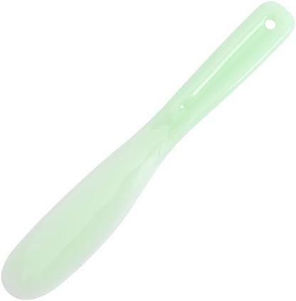 Silicone Facial Mask Stick Makeup Mask Cream Spoon, Eye Cream Stick Make Up Face Cosmetic Spatula Beauty Tool(Green)
