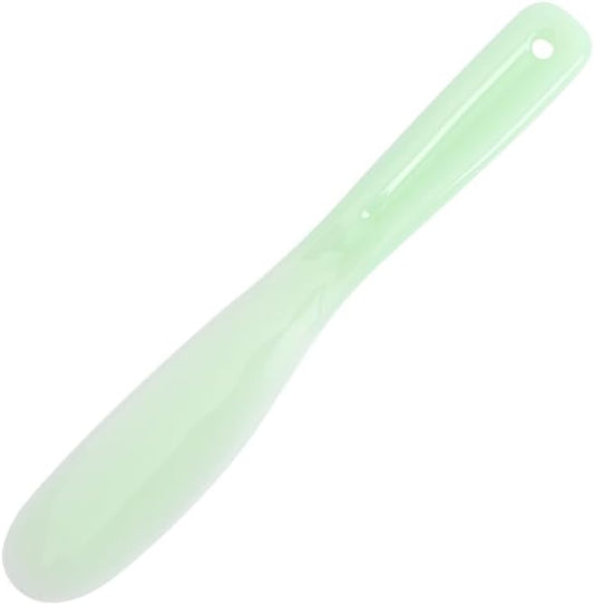 Silicone Facial Mask Stick Makeup Mask Cream Spoon, Eye Cream Stick Make Up Face Cosmetic Spatula Beauty Tool(Green)