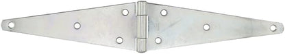 National Hardware N127-878 282BC Heavy Strap Hinge in Zinc plated,10 Inch